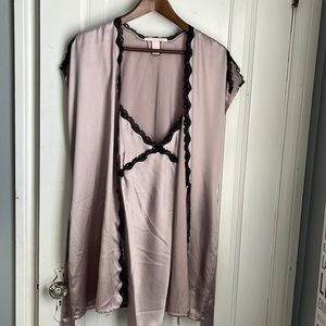Victoria’s Secret Robe & Slip Lingerie Set